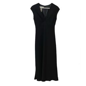 Jones New York Elegant Black fit & flare midi dress